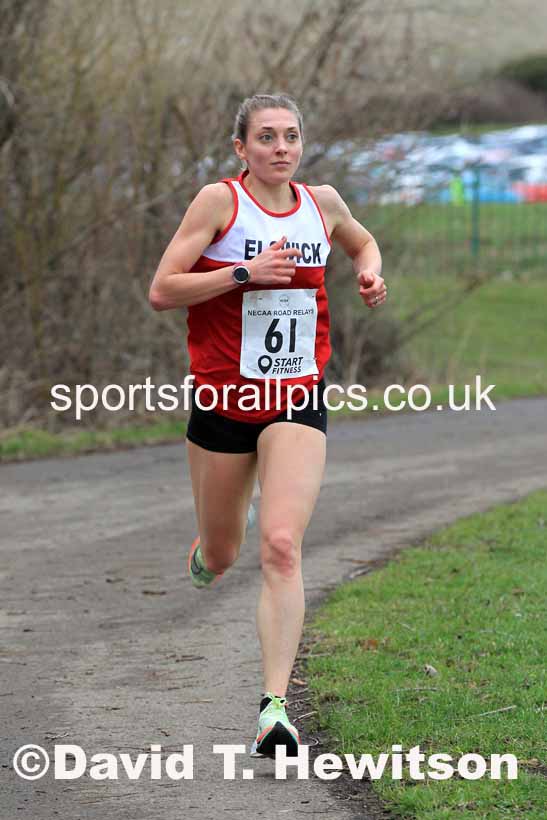 Senior Women and Veteran Women (Over 35s) and Vetreran Men (Over 50s), 2023 NECAA Royal Signals Relays, Hetton le Hole, County Durham. Photo: David T. Hewitson/Sports for All Pics